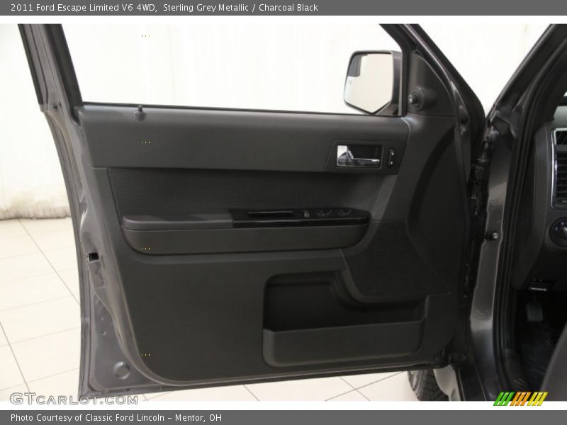 Sterling Grey Metallic / Charcoal Black 2011 Ford Escape Limited V6 4WD