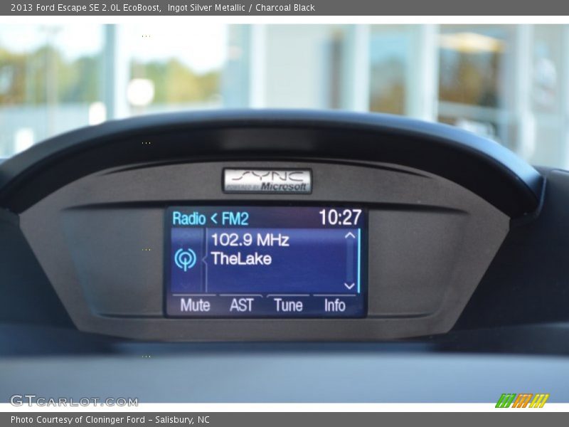 Ingot Silver Metallic / Charcoal Black 2013 Ford Escape SE 2.0L EcoBoost