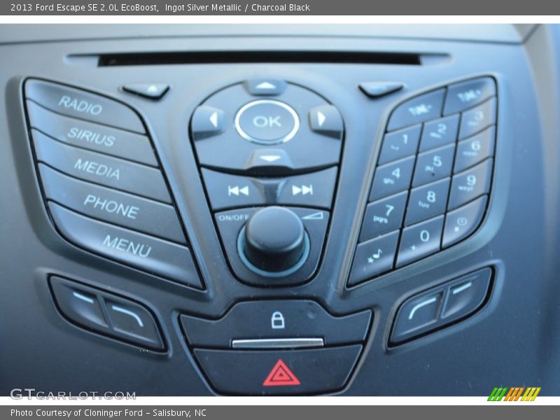 Ingot Silver Metallic / Charcoal Black 2013 Ford Escape SE 2.0L EcoBoost