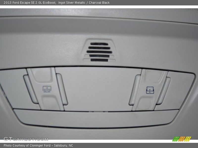 Ingot Silver Metallic / Charcoal Black 2013 Ford Escape SE 2.0L EcoBoost