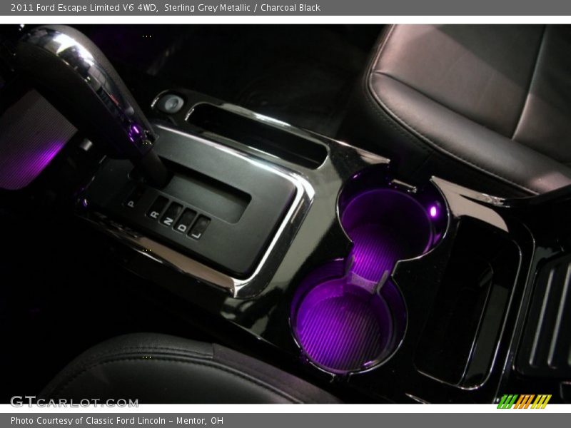 Sterling Grey Metallic / Charcoal Black 2011 Ford Escape Limited V6 4WD