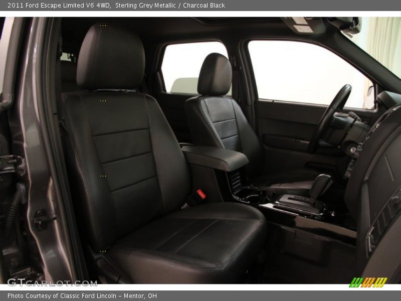 Sterling Grey Metallic / Charcoal Black 2011 Ford Escape Limited V6 4WD