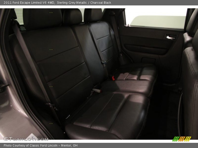 Sterling Grey Metallic / Charcoal Black 2011 Ford Escape Limited V6 4WD