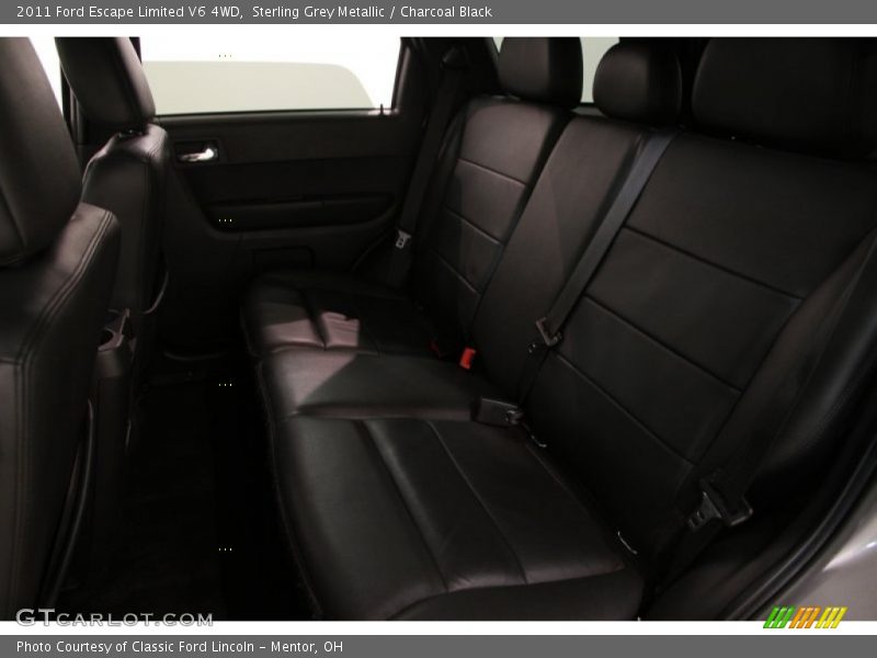 Sterling Grey Metallic / Charcoal Black 2011 Ford Escape Limited V6 4WD