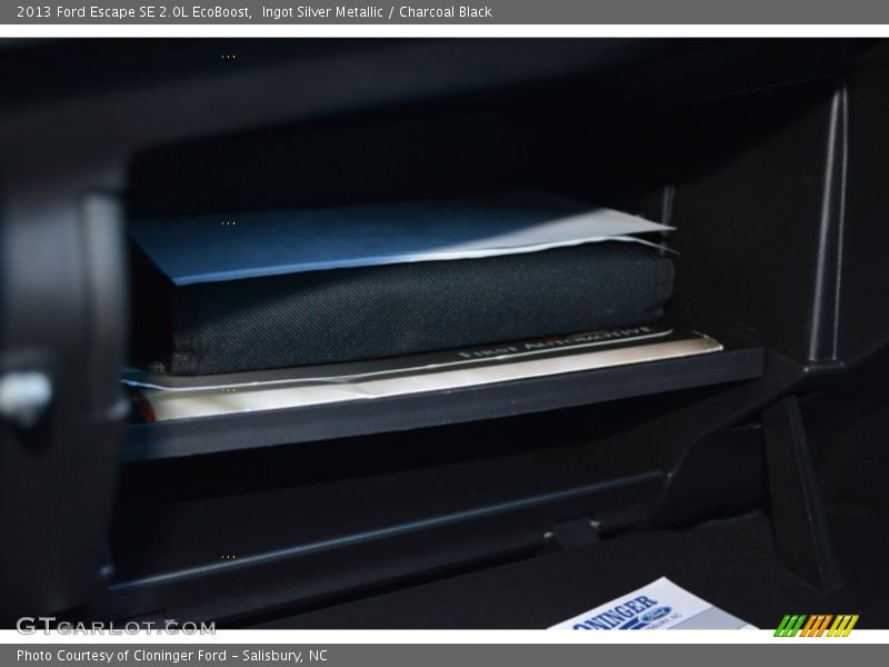 Ingot Silver Metallic / Charcoal Black 2013 Ford Escape SE 2.0L EcoBoost