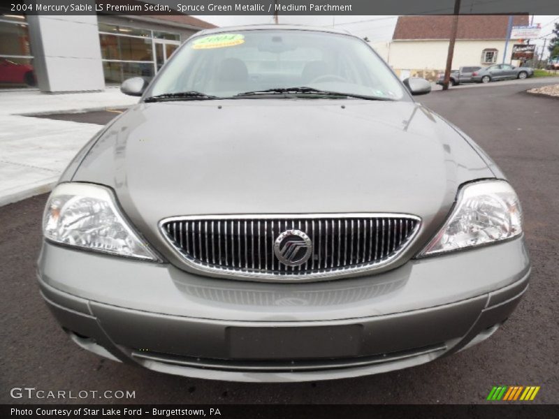 Spruce Green Metallic / Medium Parchment 2004 Mercury Sable LS Premium Sedan