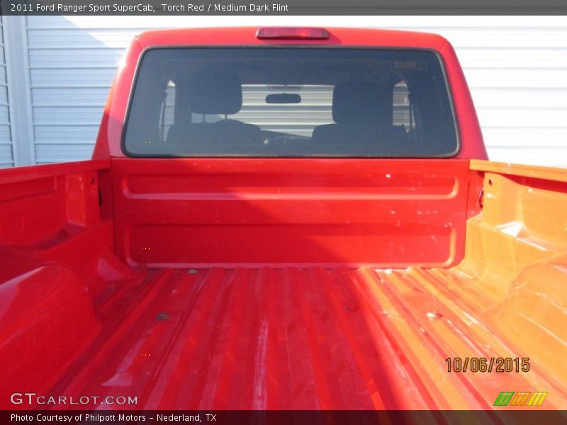 Torch Red / Medium Dark Flint 2011 Ford Ranger Sport SuperCab