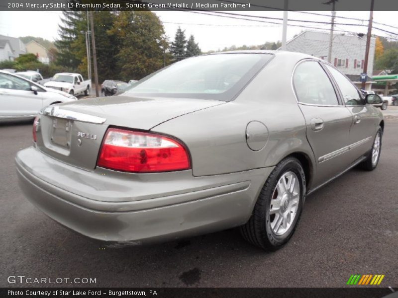 Spruce Green Metallic / Medium Parchment 2004 Mercury Sable LS Premium Sedan