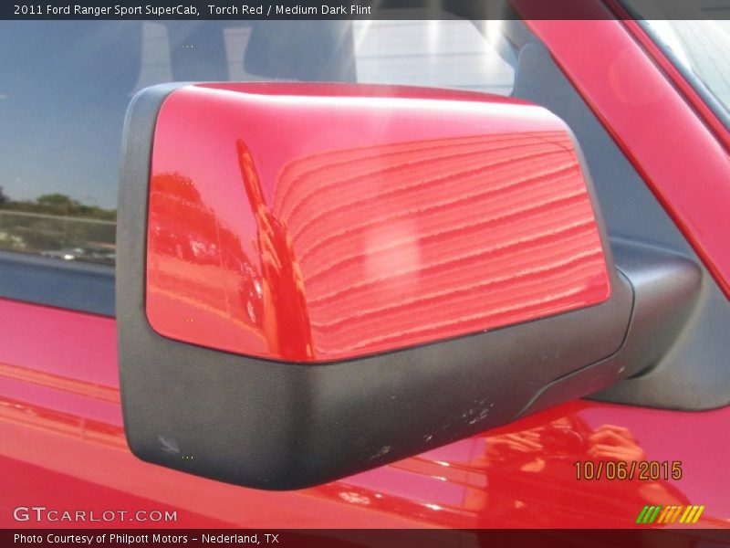 Torch Red / Medium Dark Flint 2011 Ford Ranger Sport SuperCab
