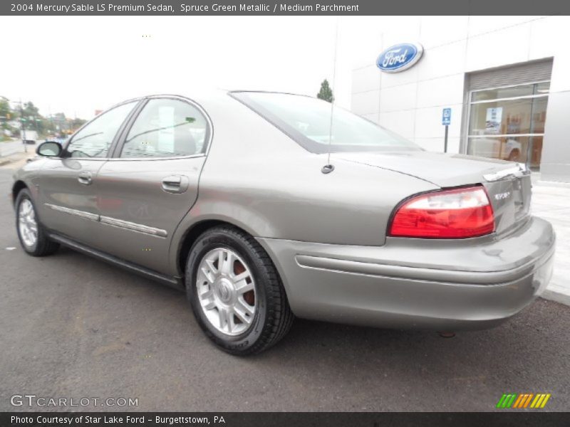 Spruce Green Metallic / Medium Parchment 2004 Mercury Sable LS Premium Sedan