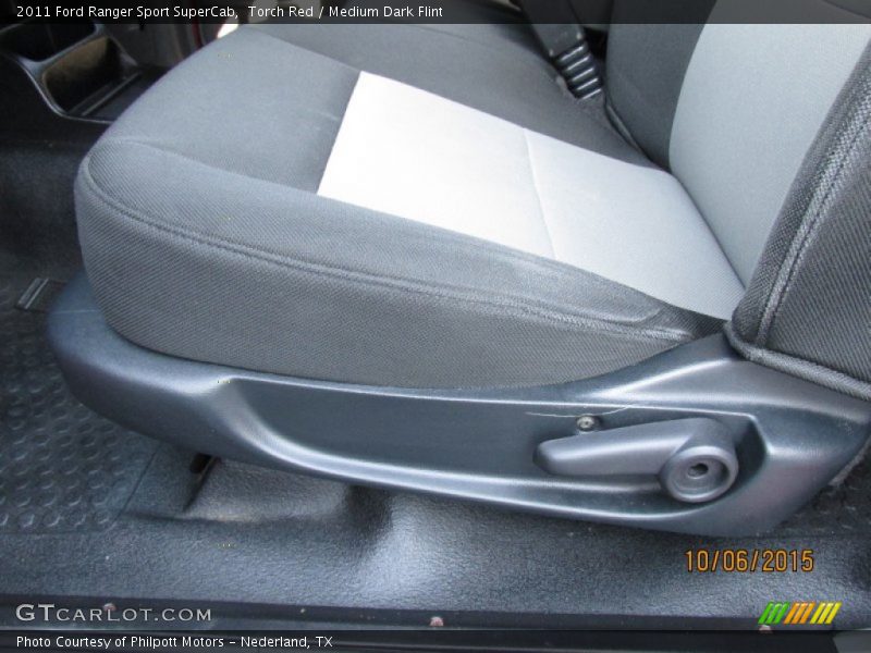Torch Red / Medium Dark Flint 2011 Ford Ranger Sport SuperCab