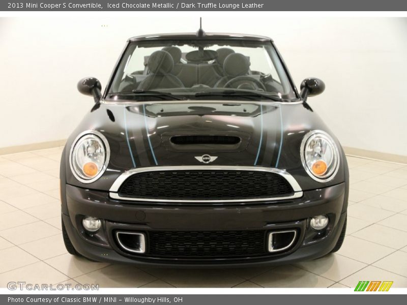 Iced Chocolate Metallic / Dark Truffle Lounge Leather 2013 Mini Cooper S Convertible