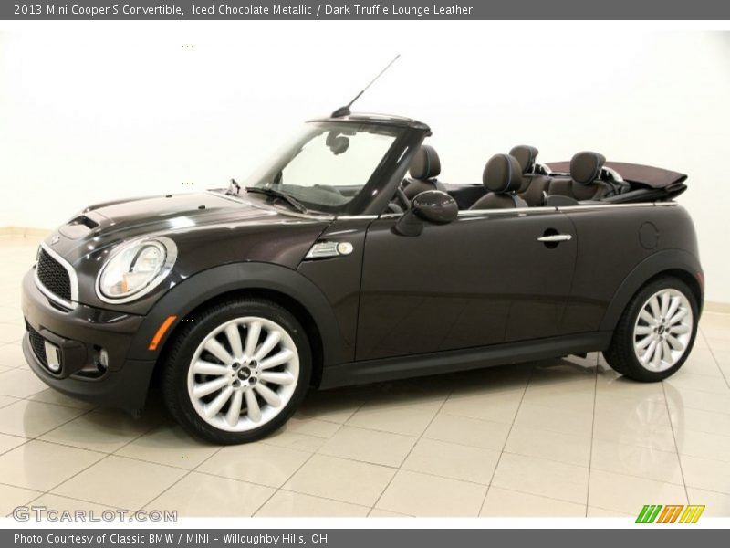 Iced Chocolate Metallic / Dark Truffle Lounge Leather 2013 Mini Cooper S Convertible