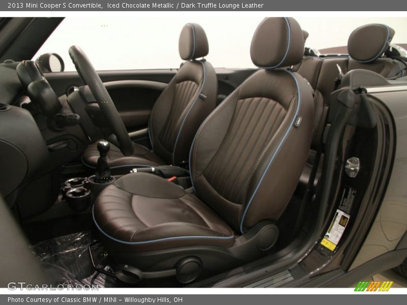 Iced Chocolate Metallic / Dark Truffle Lounge Leather 2013 Mini Cooper S Convertible
