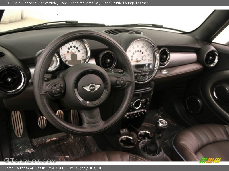 Iced Chocolate Metallic / Dark Truffle Lounge Leather 2013 Mini Cooper S Convertible