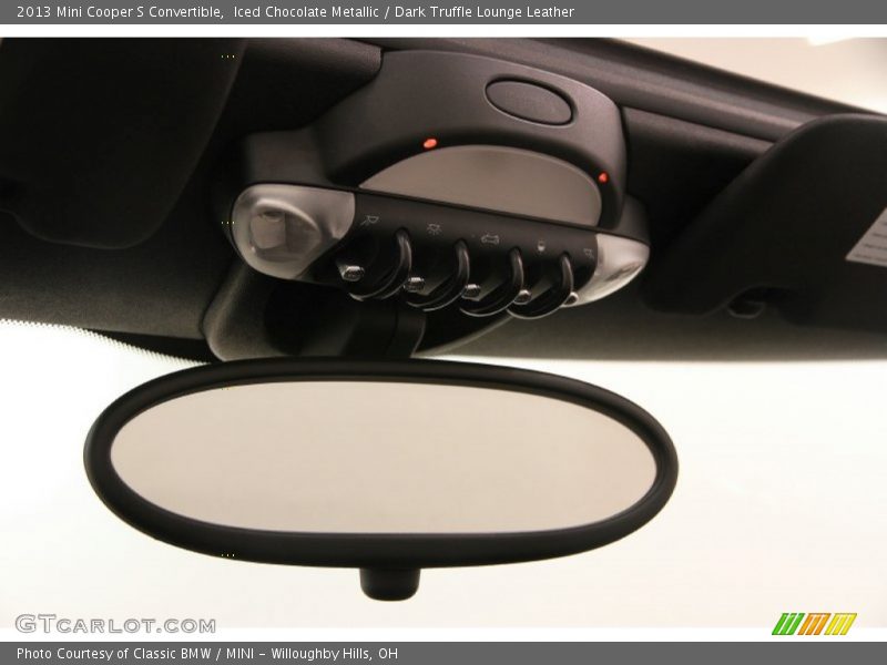 Iced Chocolate Metallic / Dark Truffle Lounge Leather 2013 Mini Cooper S Convertible