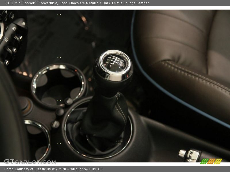 Iced Chocolate Metallic / Dark Truffle Lounge Leather 2013 Mini Cooper S Convertible