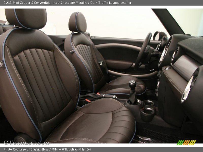 Iced Chocolate Metallic / Dark Truffle Lounge Leather 2013 Mini Cooper S Convertible