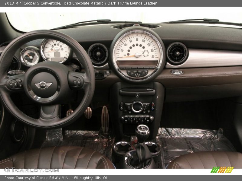 Iced Chocolate Metallic / Dark Truffle Lounge Leather 2013 Mini Cooper S Convertible