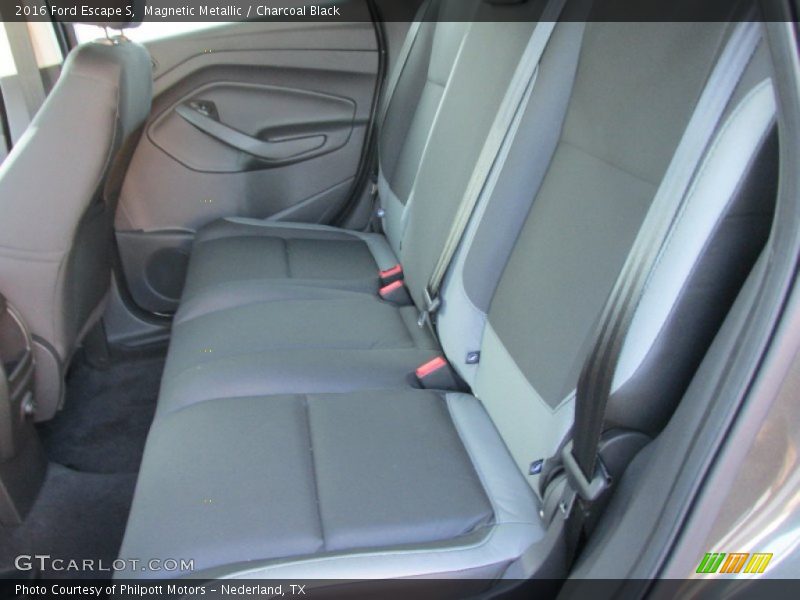 Magnetic Metallic / Charcoal Black 2016 Ford Escape S