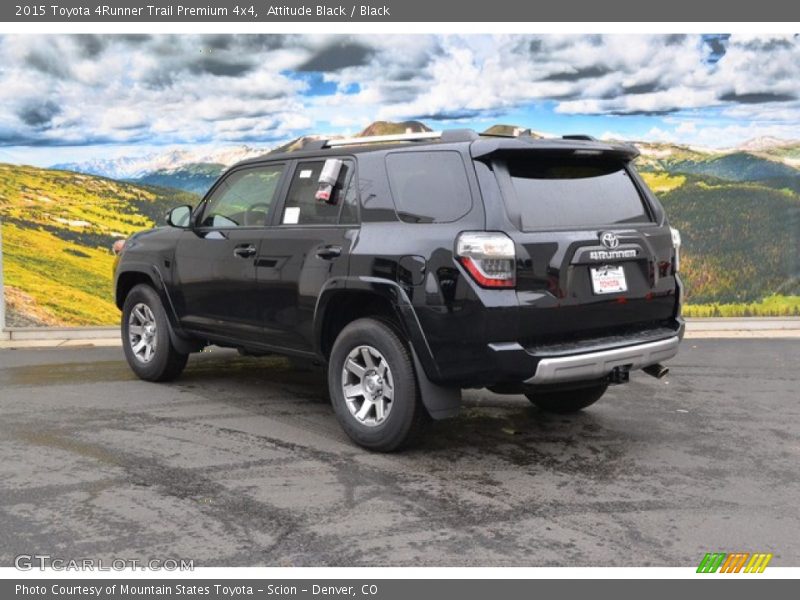 Attitude Black / Black 2015 Toyota 4Runner Trail Premium 4x4