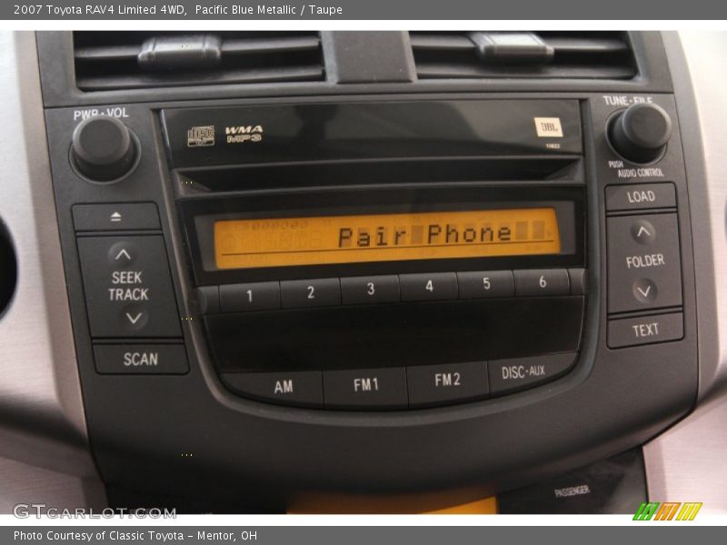 Pacific Blue Metallic / Taupe 2007 Toyota RAV4 Limited 4WD