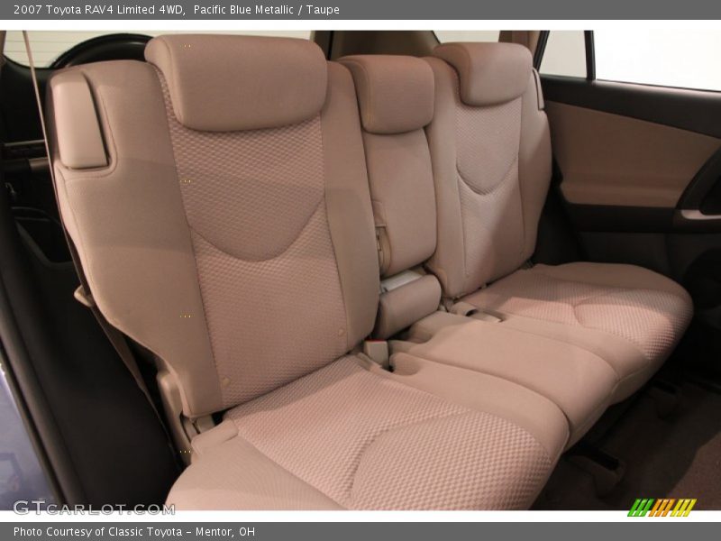 Pacific Blue Metallic / Taupe 2007 Toyota RAV4 Limited 4WD