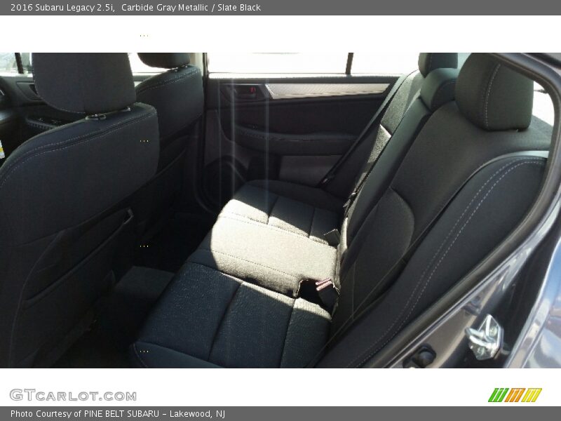 Carbide Gray Metallic / Slate Black 2016 Subaru Legacy 2.5i