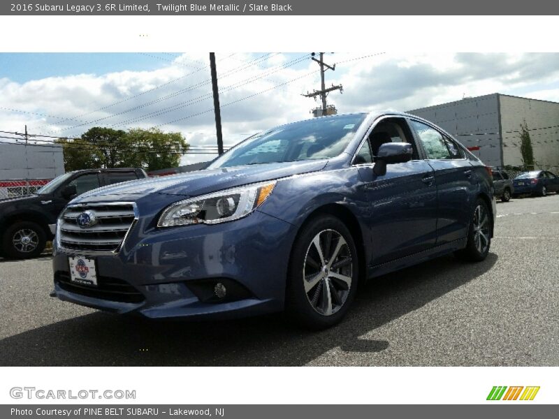 Twilight Blue Metallic / Slate Black 2016 Subaru Legacy 3.6R Limited