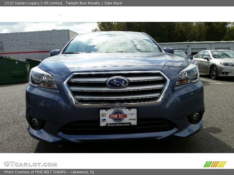 Twilight Blue Metallic / Slate Black 2016 Subaru Legacy 3.6R Limited