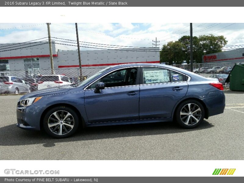 Twilight Blue Metallic / Slate Black 2016 Subaru Legacy 3.6R Limited