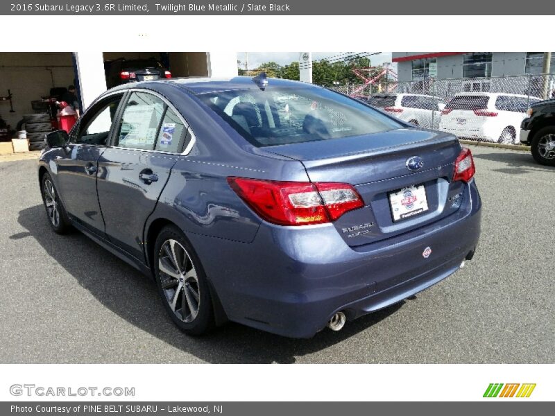 Twilight Blue Metallic / Slate Black 2016 Subaru Legacy 3.6R Limited