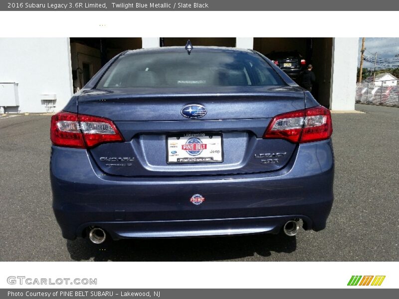 Twilight Blue Metallic / Slate Black 2016 Subaru Legacy 3.6R Limited