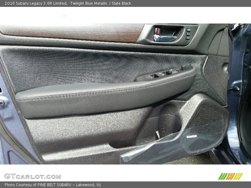 Twilight Blue Metallic / Slate Black 2016 Subaru Legacy 3.6R Limited