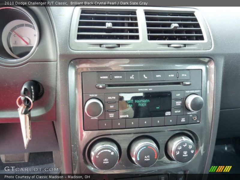 Brilliant Black Crystal Pearl / Dark Slate Gray 2010 Dodge Challenger R/T Classic