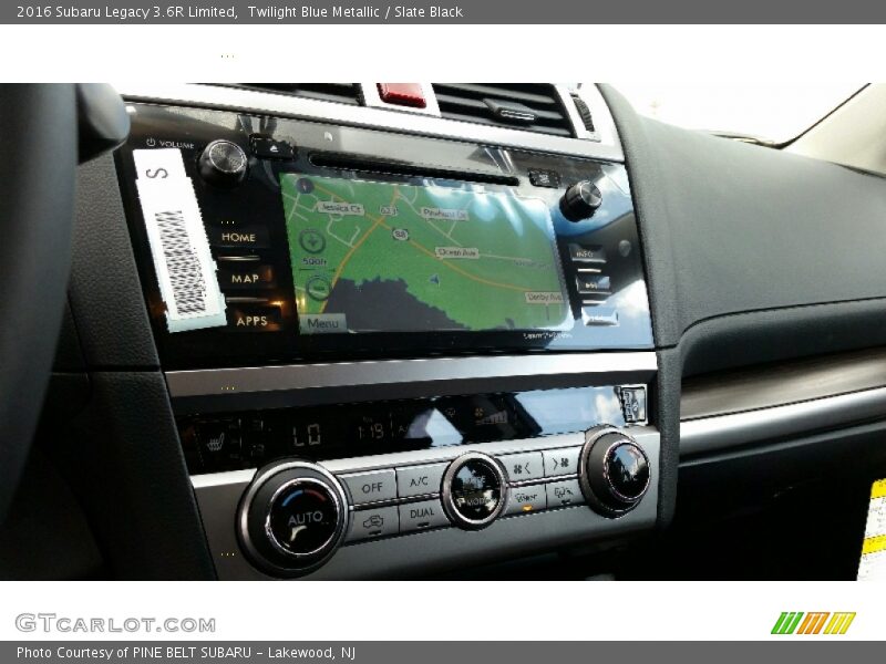 Twilight Blue Metallic / Slate Black 2016 Subaru Legacy 3.6R Limited