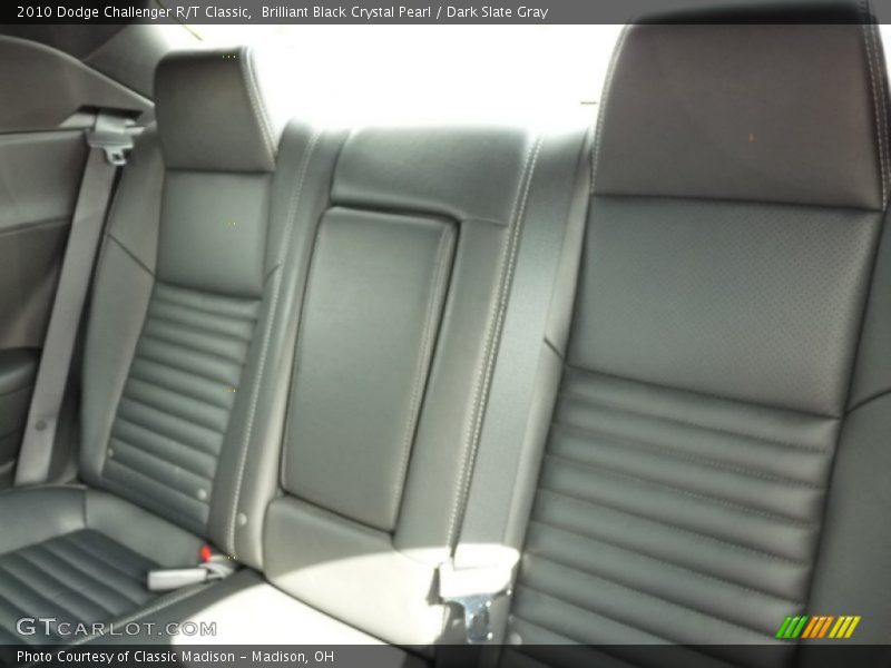 Brilliant Black Crystal Pearl / Dark Slate Gray 2010 Dodge Challenger R/T Classic