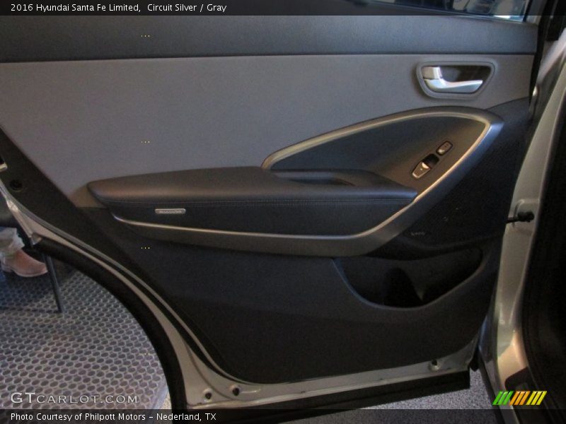 Circuit Silver / Gray 2016 Hyundai Santa Fe Limited