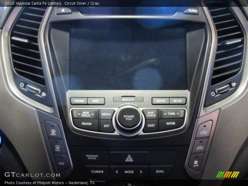 Circuit Silver / Gray 2016 Hyundai Santa Fe Limited