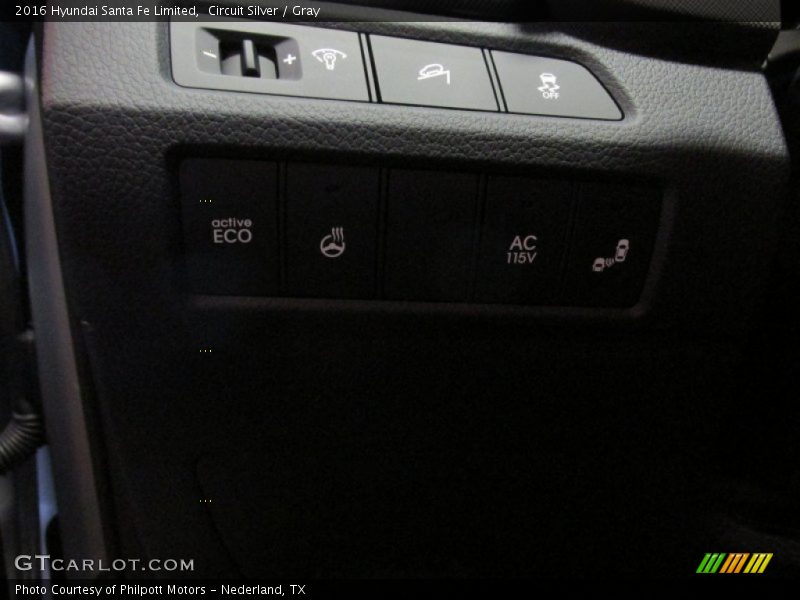 Circuit Silver / Gray 2016 Hyundai Santa Fe Limited