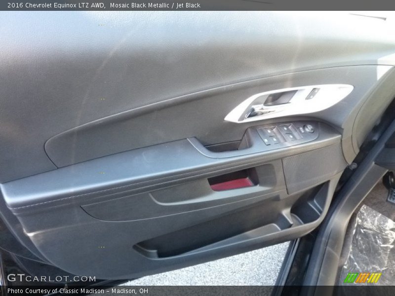 Mosaic Black Metallic / Jet Black 2016 Chevrolet Equinox LTZ AWD