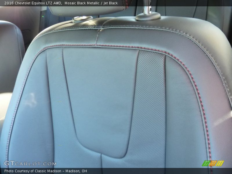 Mosaic Black Metallic / Jet Black 2016 Chevrolet Equinox LTZ AWD