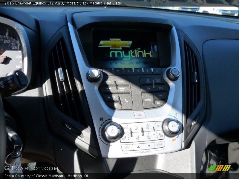 Mosaic Black Metallic / Jet Black 2016 Chevrolet Equinox LTZ AWD