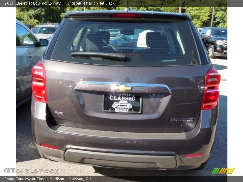 Tungsten Metallic / Jet Black 2016 Chevrolet Equinox LS AWD
