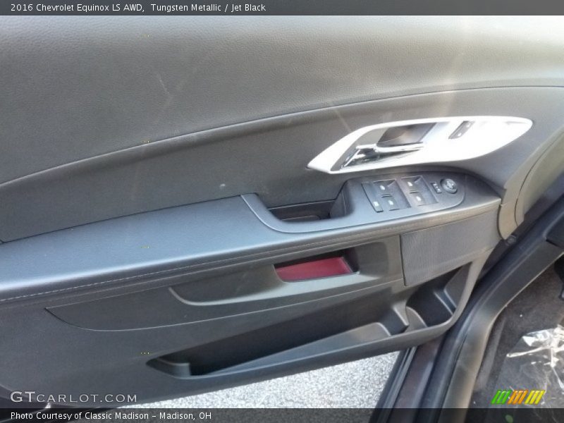 Tungsten Metallic / Jet Black 2016 Chevrolet Equinox LS AWD