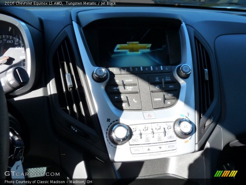 Tungsten Metallic / Jet Black 2016 Chevrolet Equinox LS AWD
