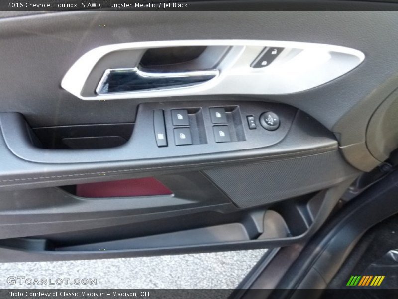 Tungsten Metallic / Jet Black 2016 Chevrolet Equinox LS AWD