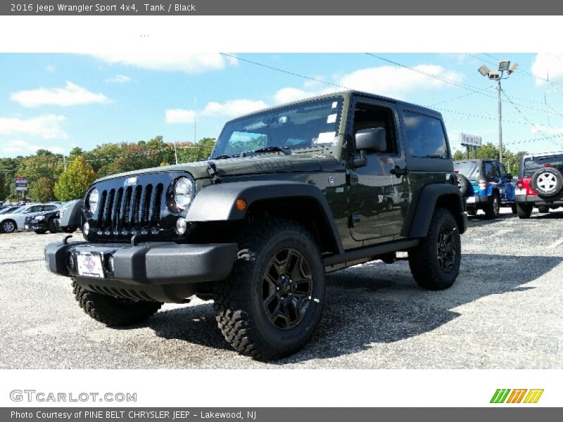 Tank / Black 2016 Jeep Wrangler Sport 4x4