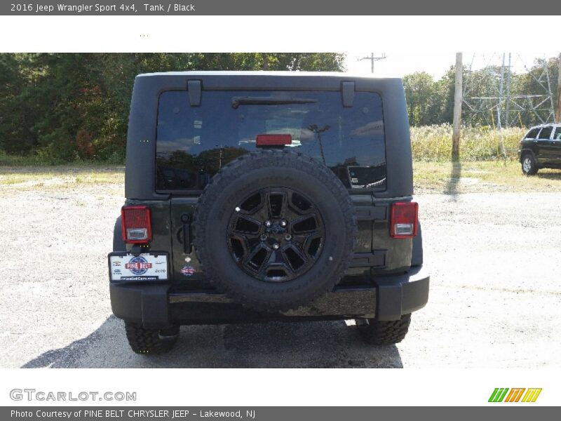 Tank / Black 2016 Jeep Wrangler Sport 4x4