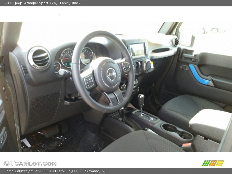 Tank / Black 2016 Jeep Wrangler Sport 4x4